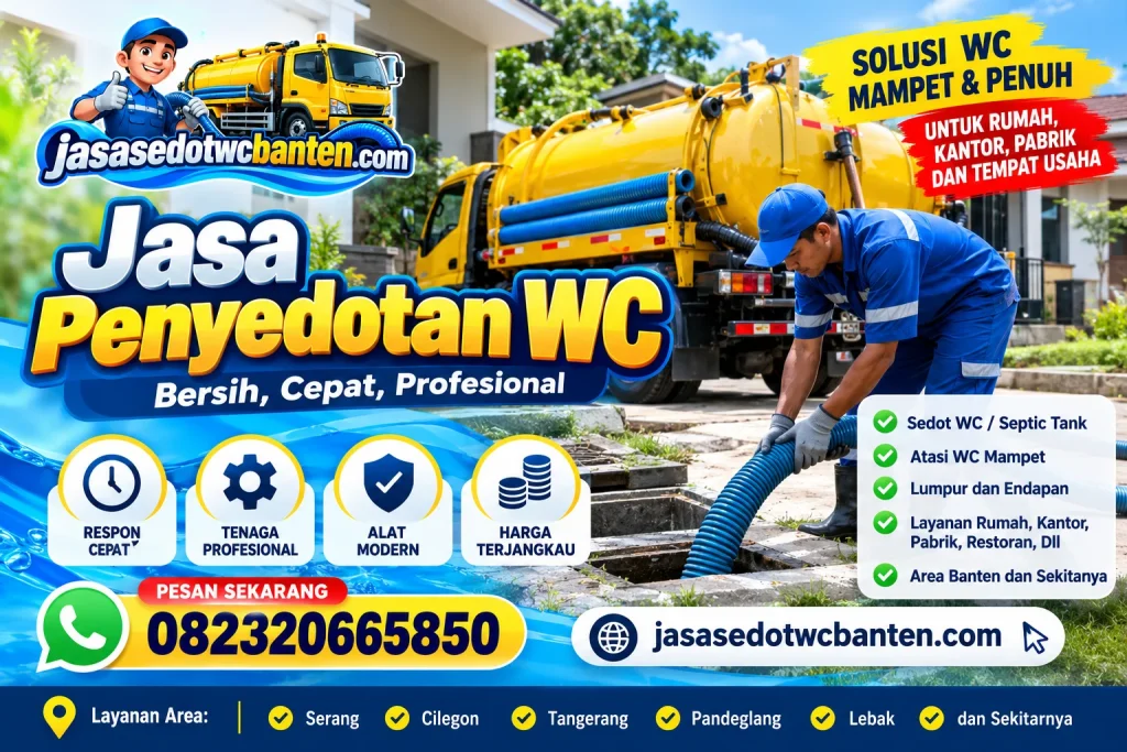 Jasa penyedotan WC