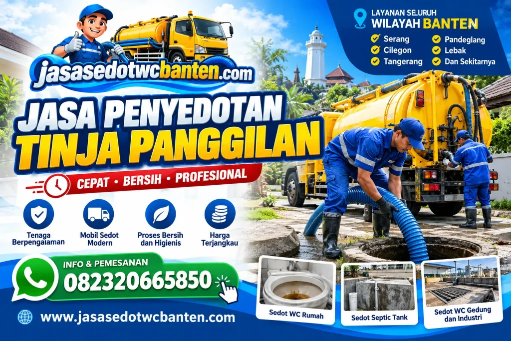 Jasa Penyedotan Tinja Panggilan Banten